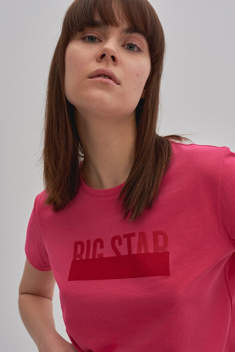 Big Star Tricou de bumbac cu logo - Pled.ro