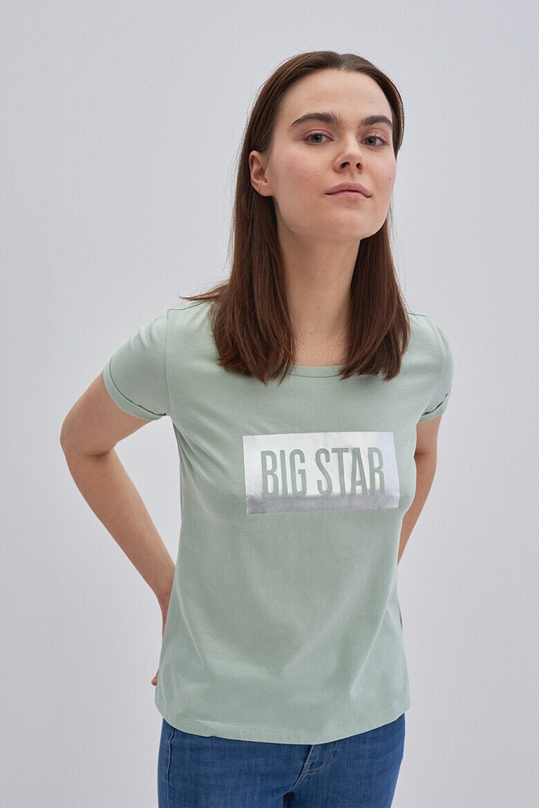 Big Star Tricou de bumbac cu logo - Pled.ro