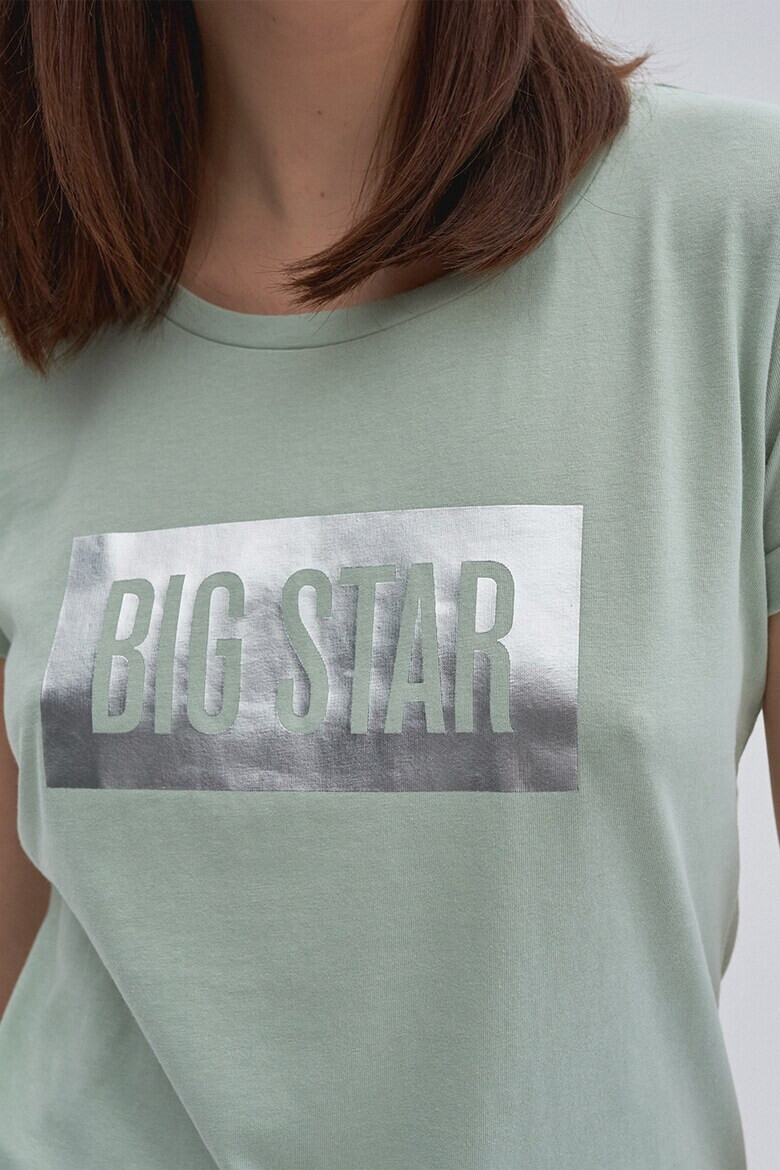 Big Star Tricou de bumbac cu logo - Pled.ro