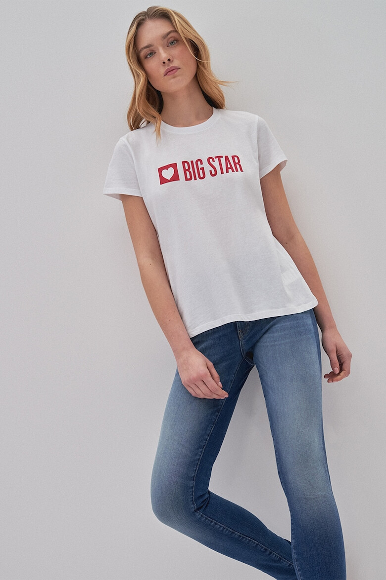 Big Star Tricou de bumbac cu logo Eleanor - Pled.ro