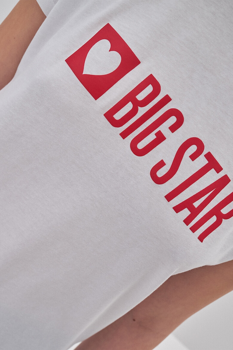 Big Star Tricou de bumbac cu logo Eleanor - Pled.ro