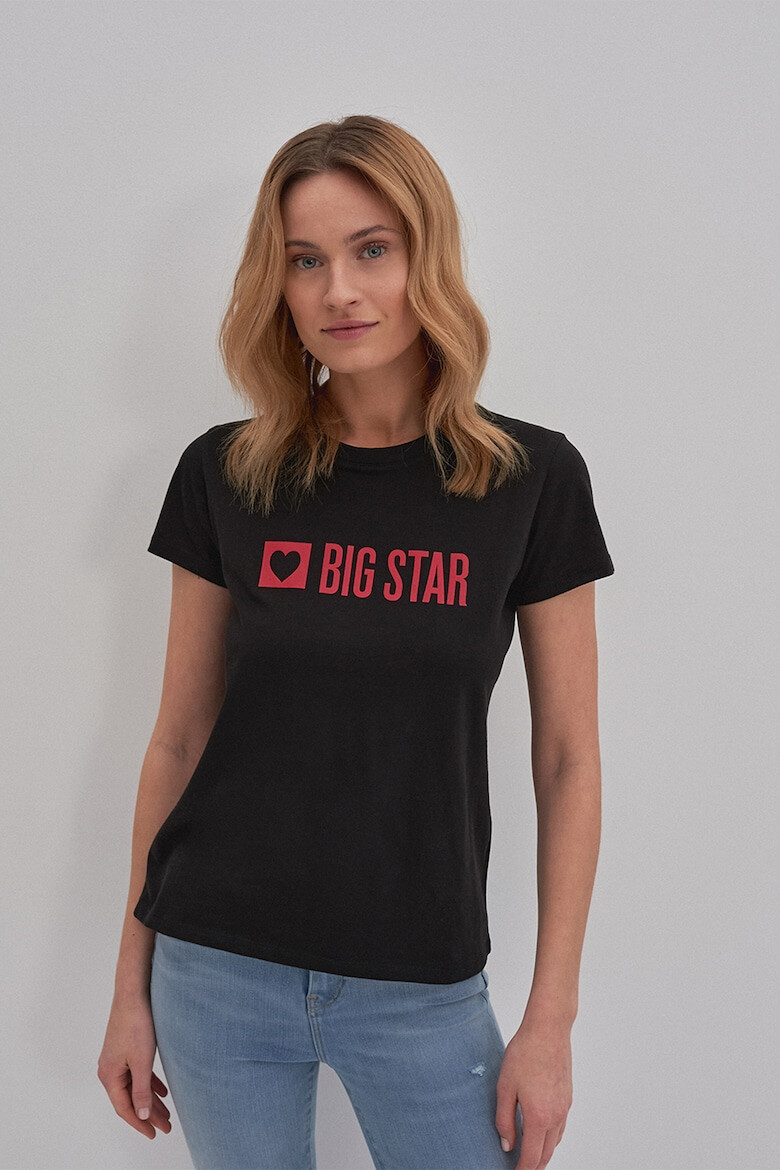 Big Star Tricou de bumbac cu logo Eleanor - Pled.ro