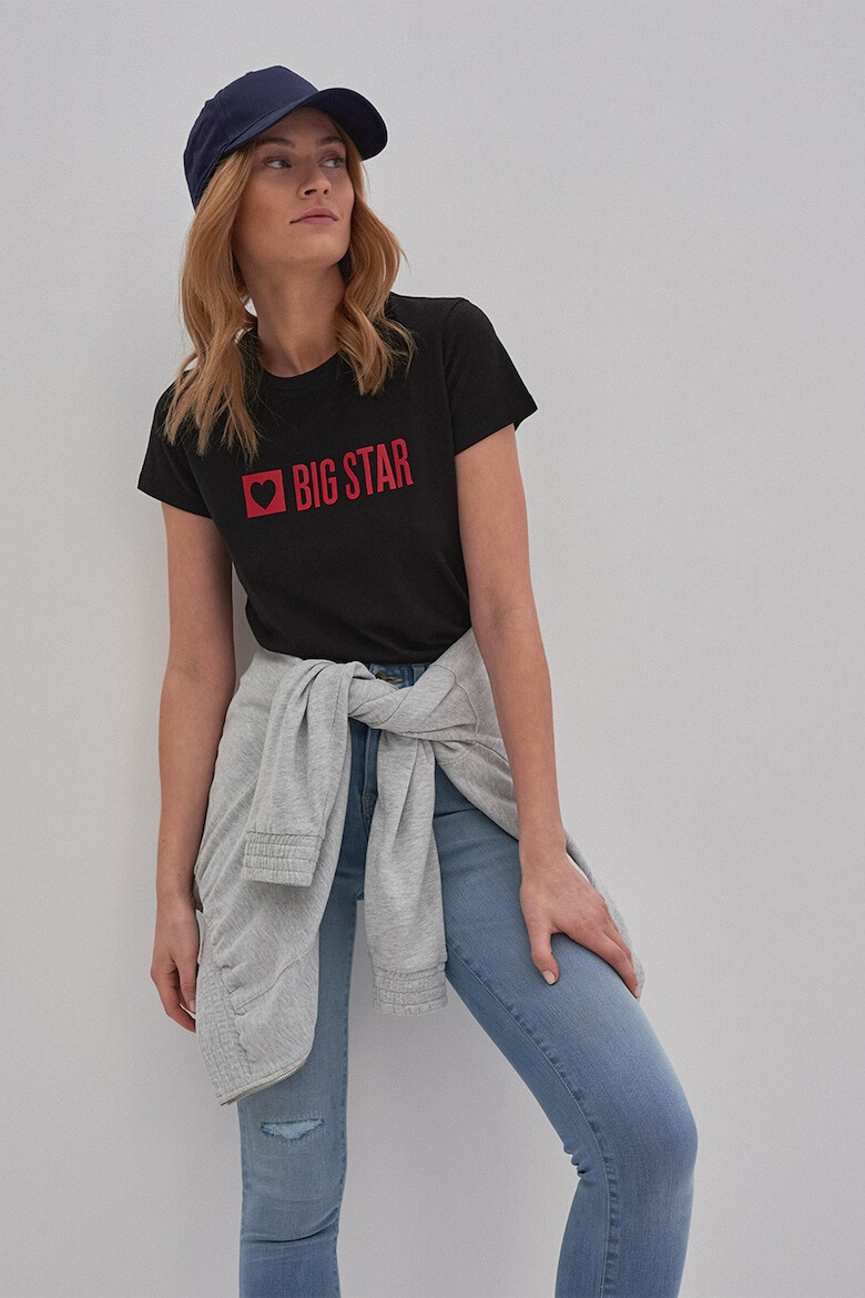 Big Star Tricou de bumbac cu logo Eleanor - Pled.ro