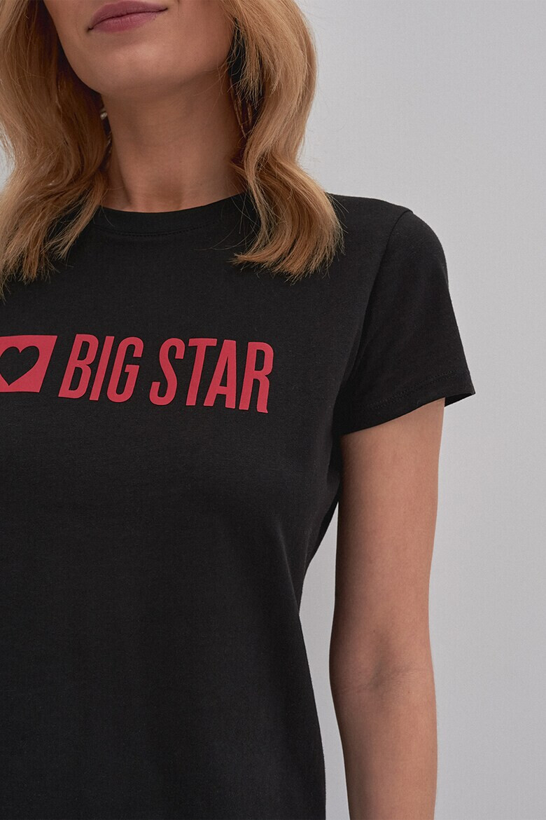 Big Star Tricou de bumbac cu logo Eleanor - Pled.ro