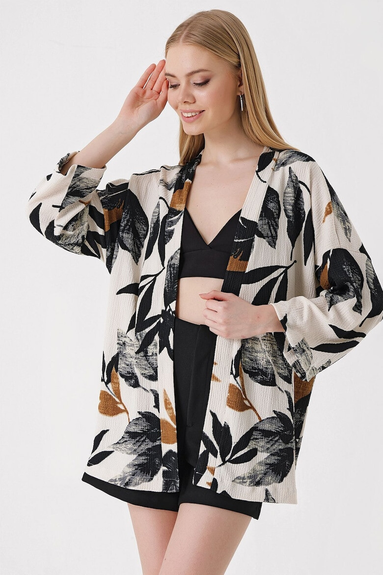 Bigdart Kimono plaja 126105-7871 Poliester/Lycra cu imprimeu - Pled.ro