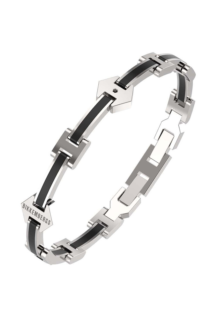 Bikkembergs Bratara metalica cu diamant - Pled.ro