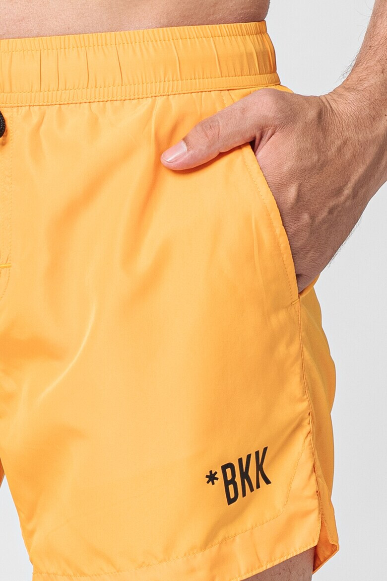 Bikkembergs Pantaloni scurti de baie cu logo si snur - Pled.ro