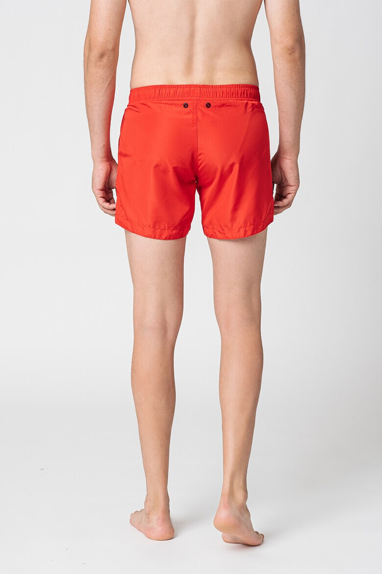 Bikkembergs Pantaloni scurti de baie cu logo si snur - Pled.ro