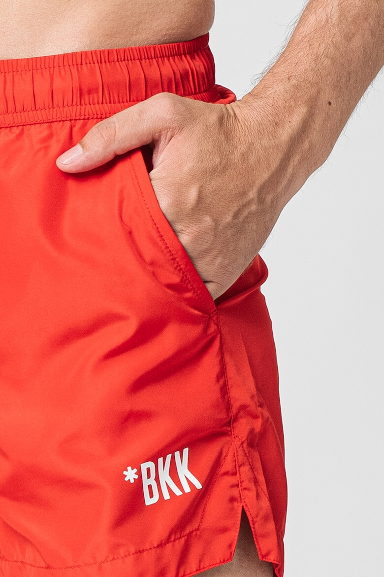 Bikkembergs Pantaloni scurti de baie cu logo si snur - Pled.ro