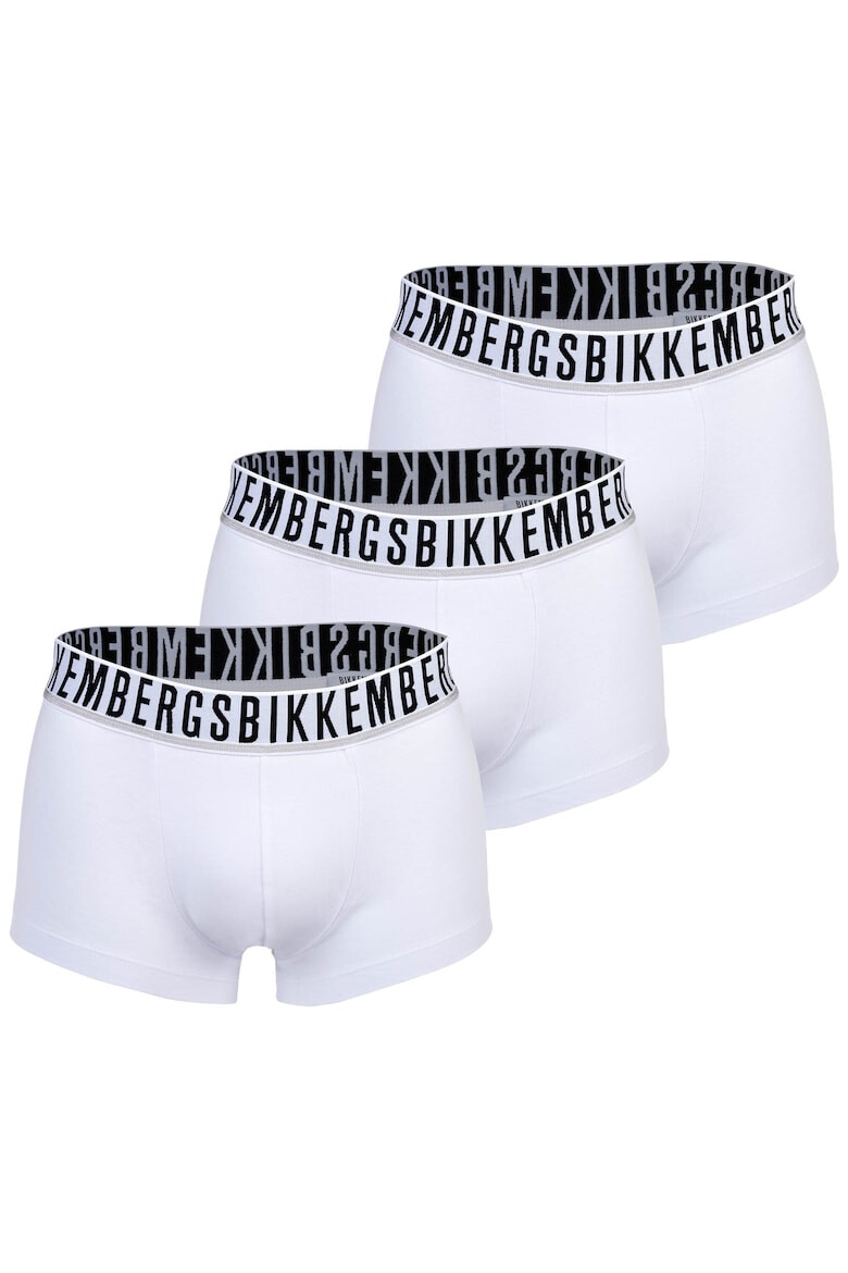 Bikkembergs Set de boxeri cu banda logo in talie - 3 perechi - Pled.ro