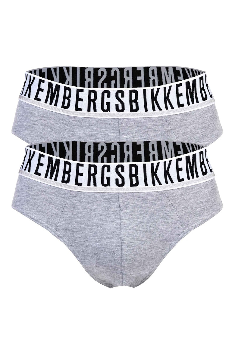 Bikkembergs Set de chiloti cu banda logo in talie - 2 perechi - Pled.ro