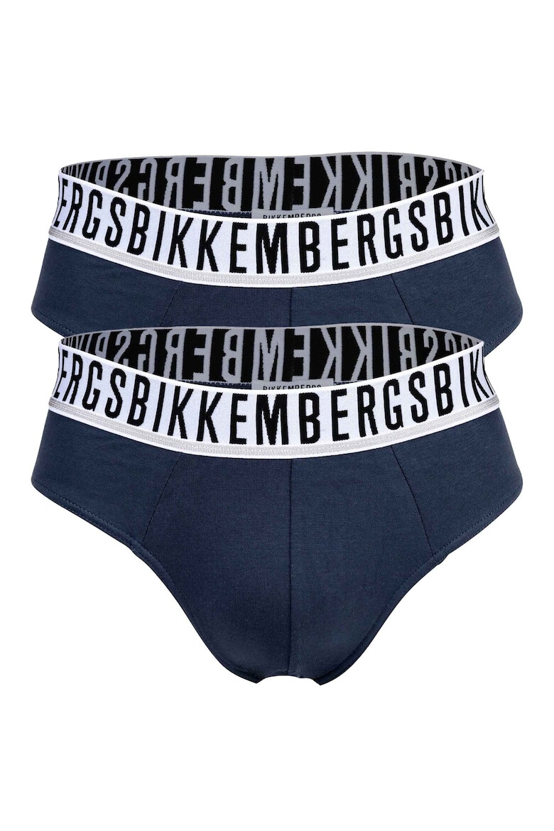 Bikkembergs Set de chiloti cu banda logo in talie - 2 perechi - Pled.ro