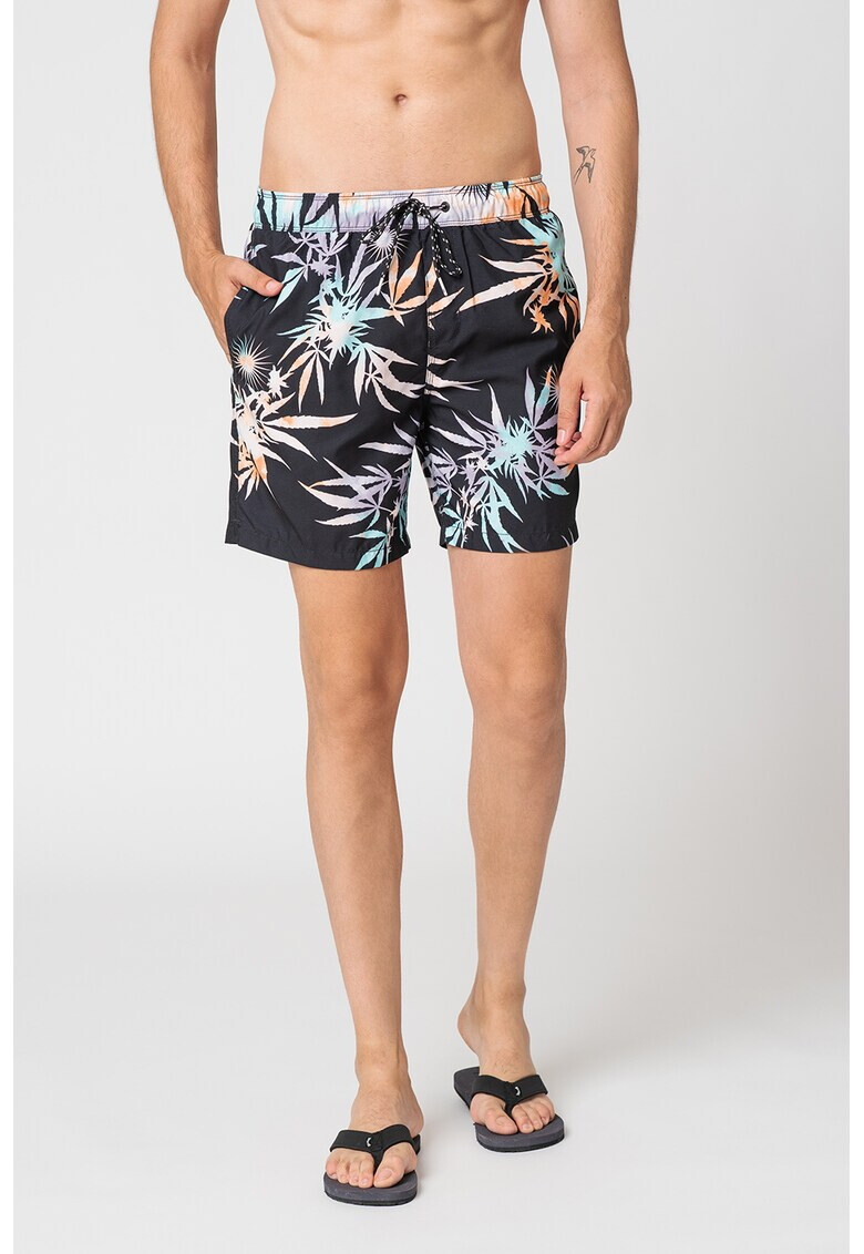 Billabong Pantaloni scurti de baie cu model tropical Sundays - Pled.ro