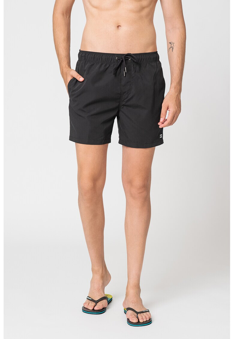 Billabong Pantaloni scurti de baie uni cu talie ajustabila - Pled.ro