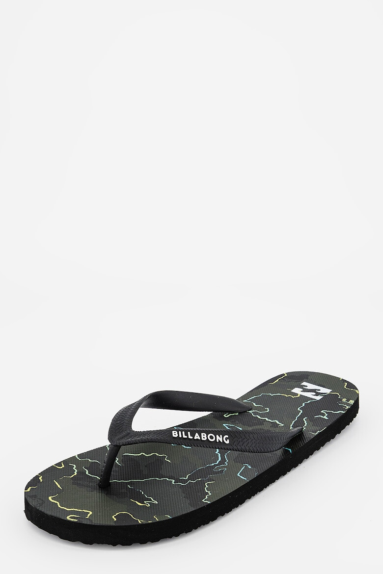 Billabong Papuci flip-flop cu model camuflaj Waves - Pled.ro