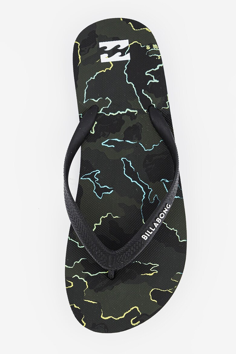 Billabong Papuci flip-flop cu model camuflaj Waves - Pled.ro