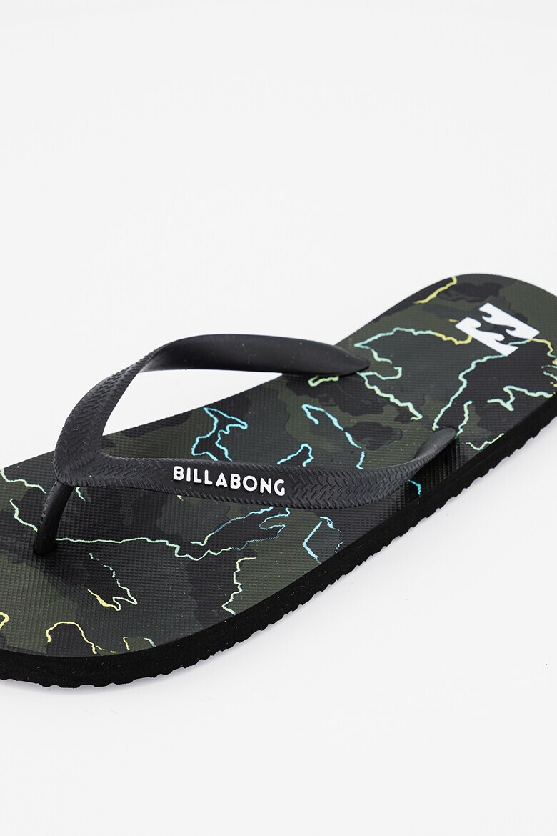 Billabong Papuci flip-flop cu model camuflaj Waves - Pled.ro