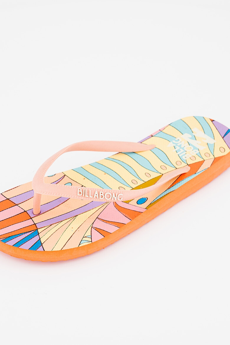 Billabong Papuci flip-flop cu model si logo in relief Dama - Pled.ro