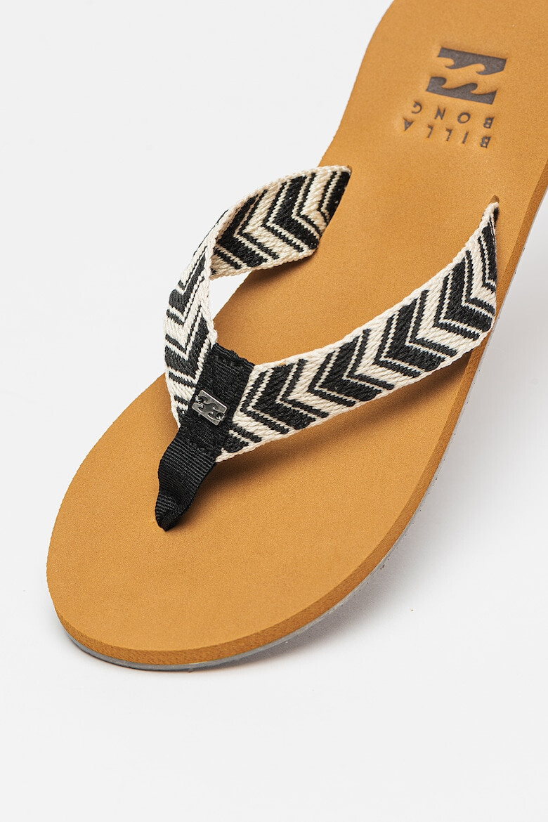 Billabong Papuci flip-flop din material textil cu logo frontal Baja - Pled.ro