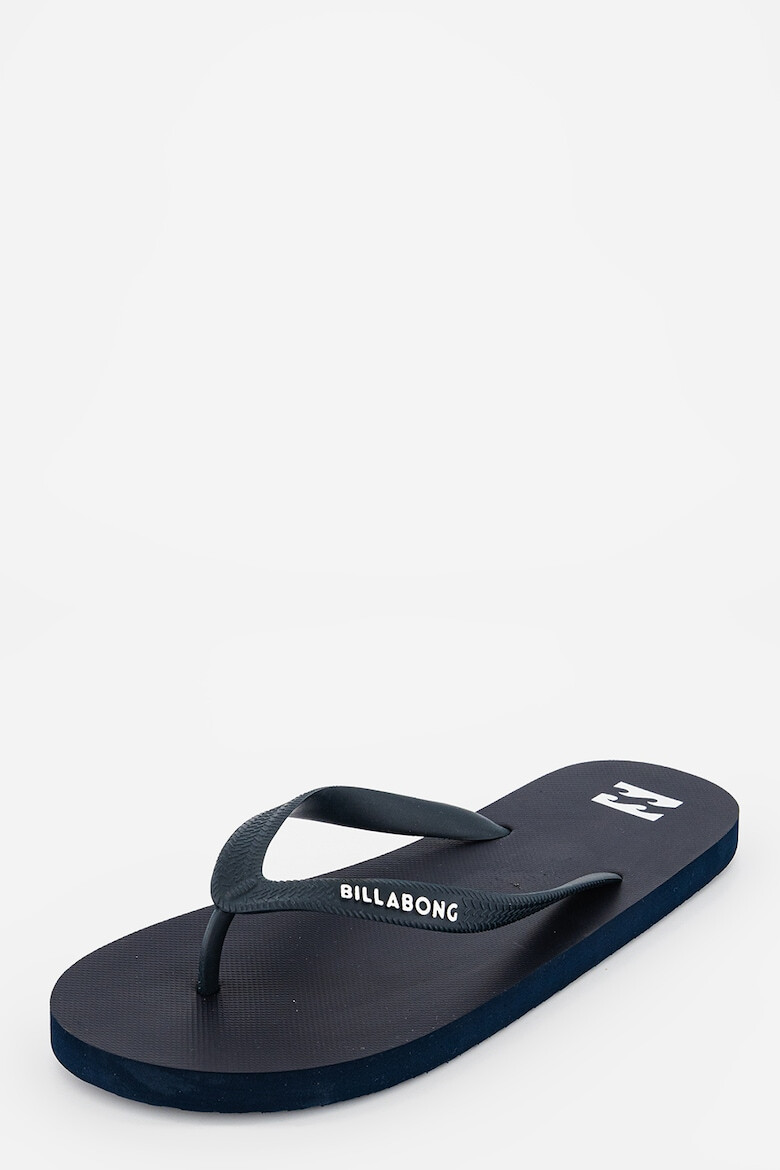 Billabong Papuci flip-flop texturati cu logo in relief Tides Solid - Pled.ro