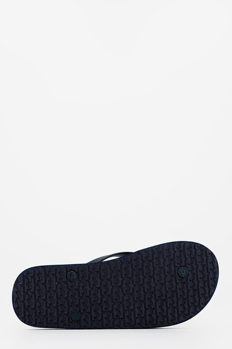 Billabong Papuci flip-flop texturati cu logo in relief Tides Solid - Pled.ro