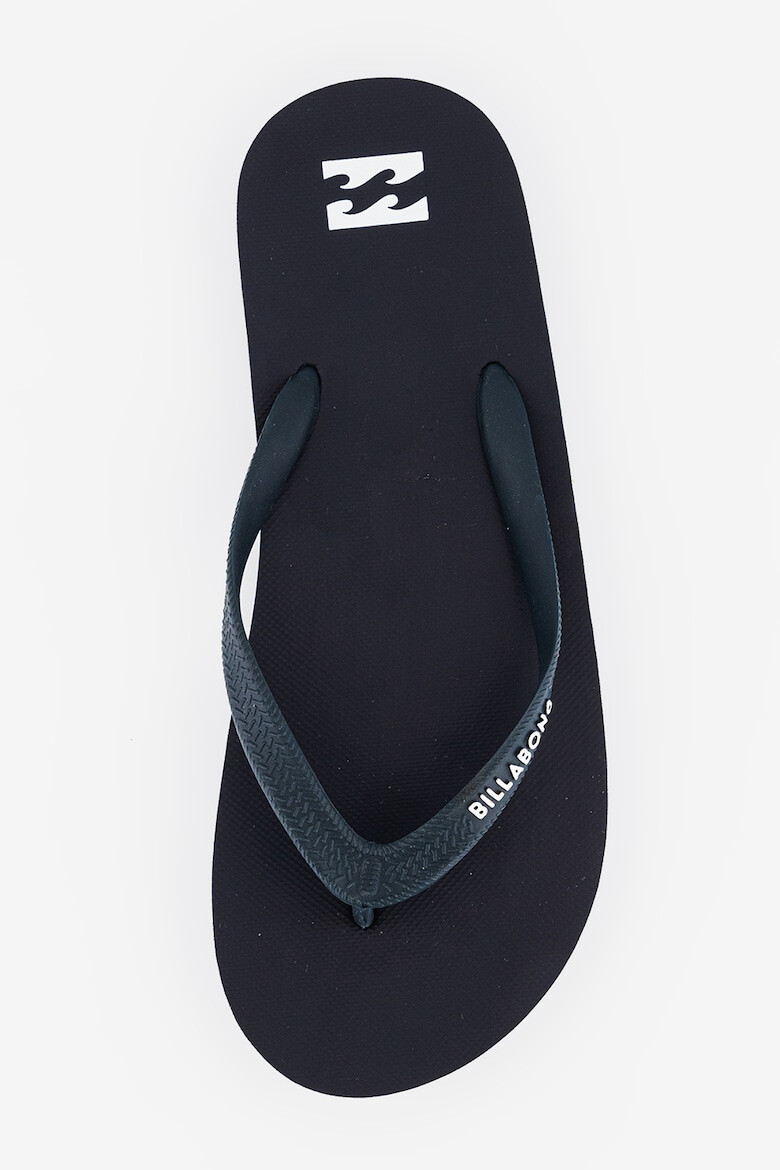 Billabong Papuci flip-flop texturati cu logo in relief Tides Solid - Pled.ro