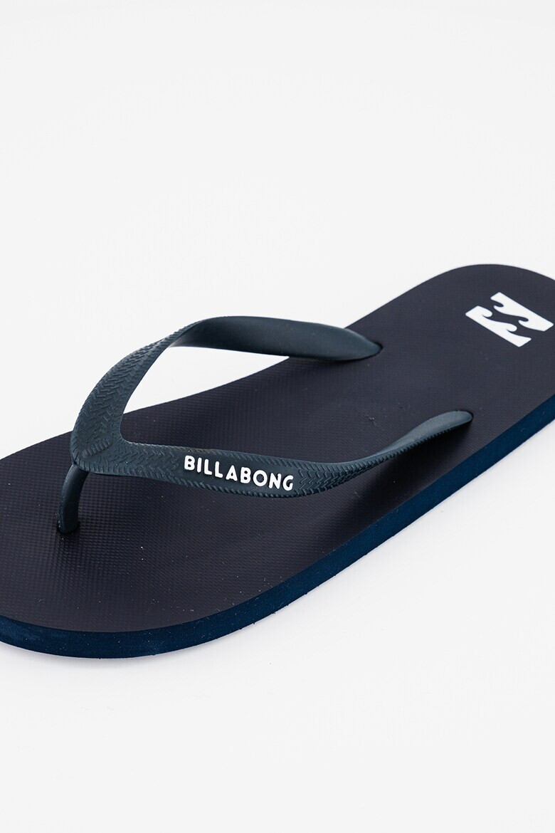 Billabong Papuci flip-flop texturati cu logo in relief Tides Solid - Pled.ro