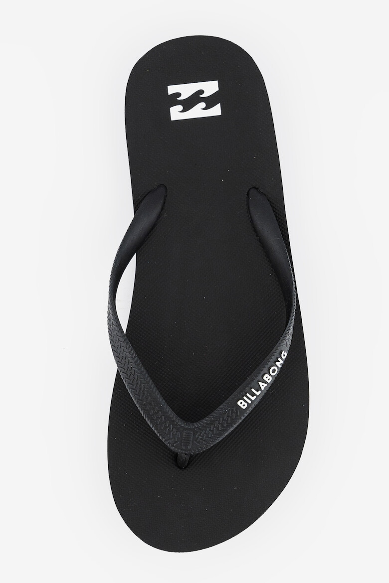 Billabong Papuci flip-flop texturati cu logo in relief Tides Solid - Pled.ro