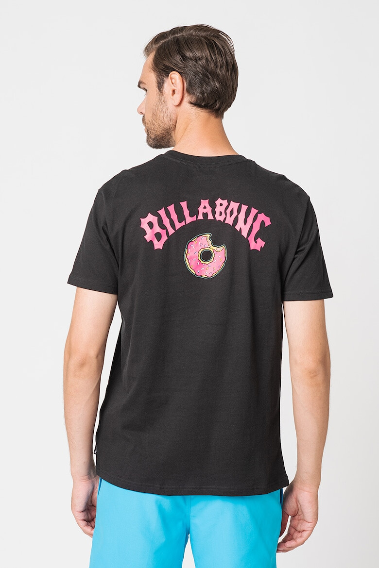 Billabong Tricou cu impimeu si decolteu la baza gatului The Simpsons Family - Pled.ro