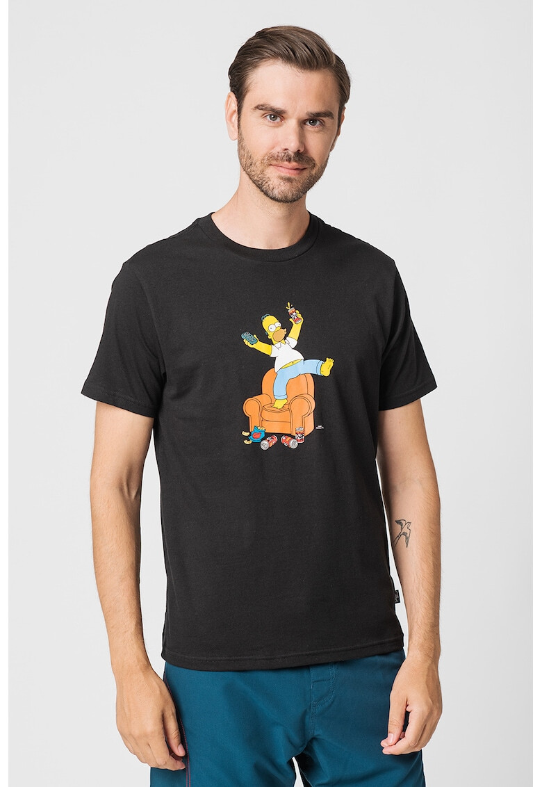 Billabong Tricou cu impimeu The Simpsons Family - Pled.ro