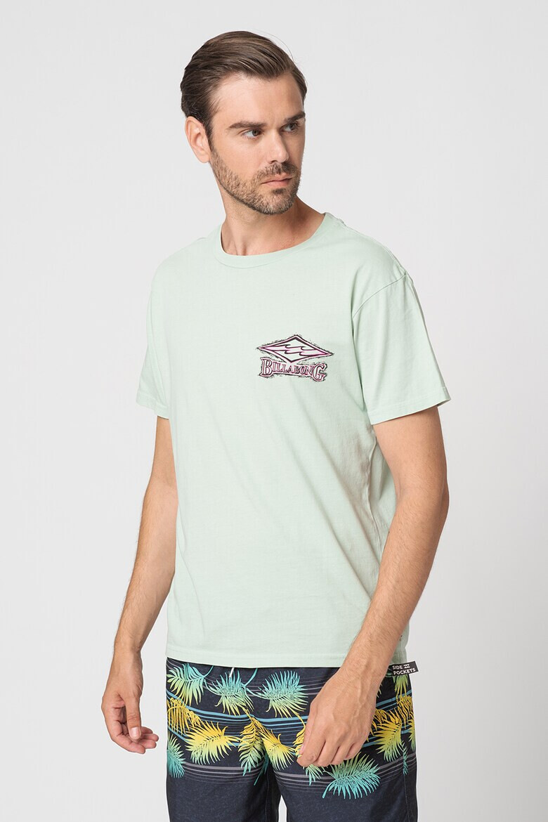 Billabong Tricou de bumbac cu imprimeu Born Is 73 - Pled.ro