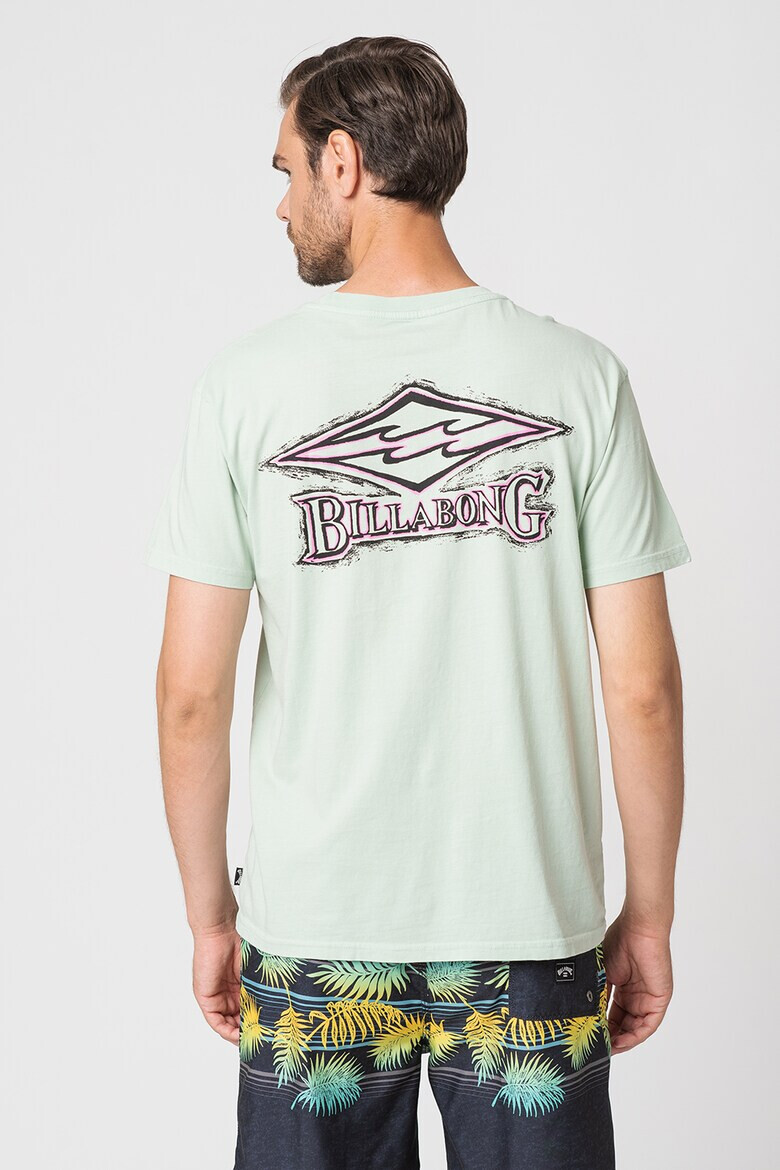 Billabong Tricou de bumbac cu imprimeu Born Is 73 - Pled.ro