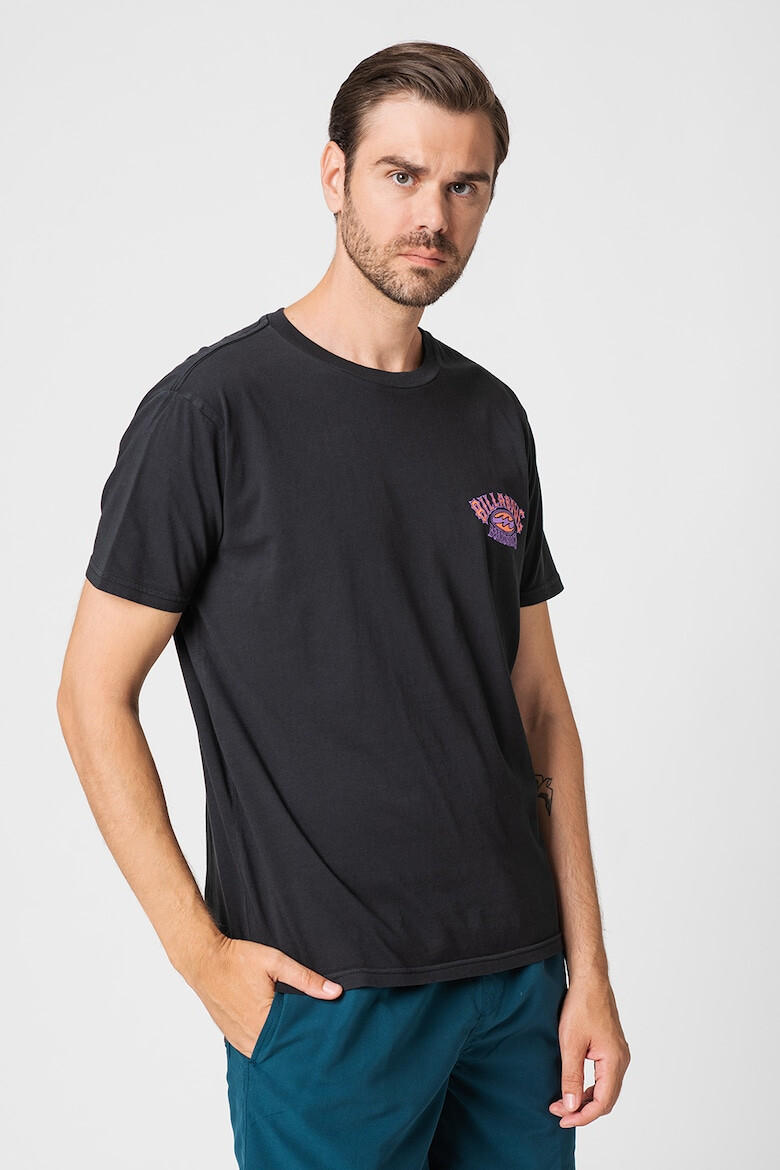 Billabong Tricou de bumbac cu imprimeu Born Is 73 - Pled.ro