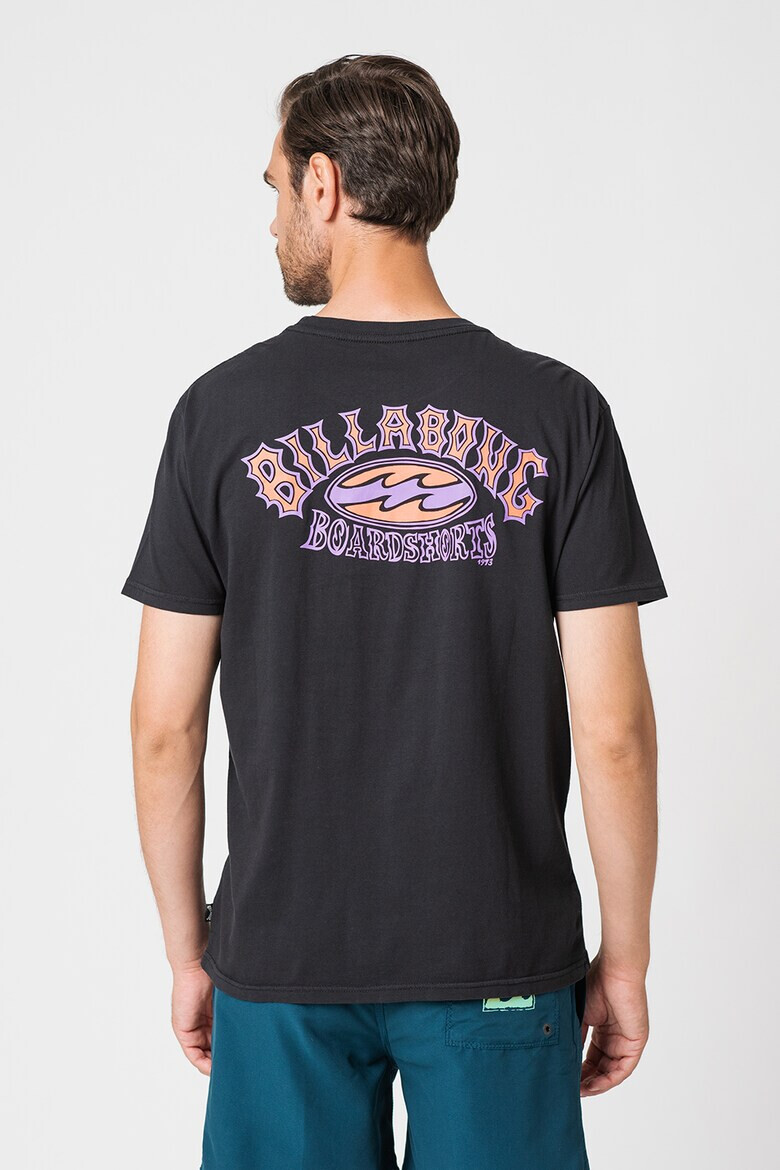 Billabong Tricou de bumbac cu imprimeu Born Is 73 - Pled.ro