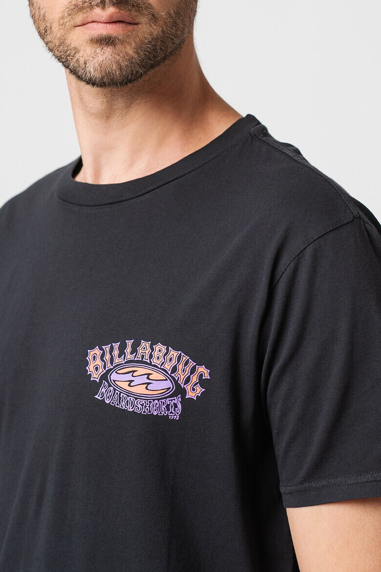 Billabong Tricou de bumbac cu imprimeu Born Is 73 - Pled.ro