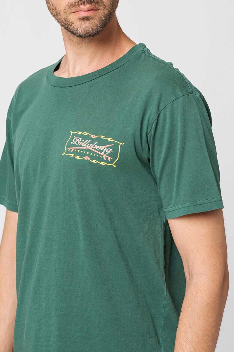 Billabong Tricou de bumbac cu imprimeu Born Is 73 - Pled.ro