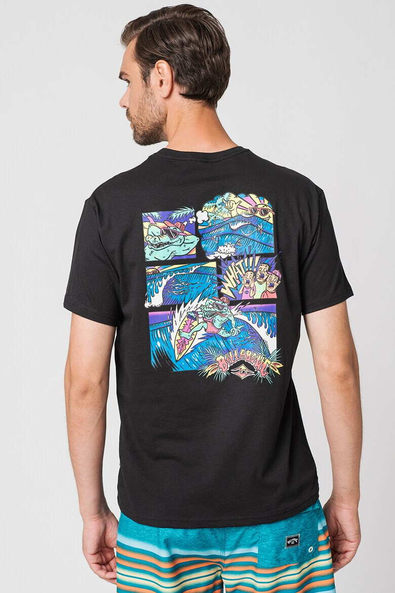 Billabong Tricou de bumbac cu imprimeu Croco Dreams - Pled.ro