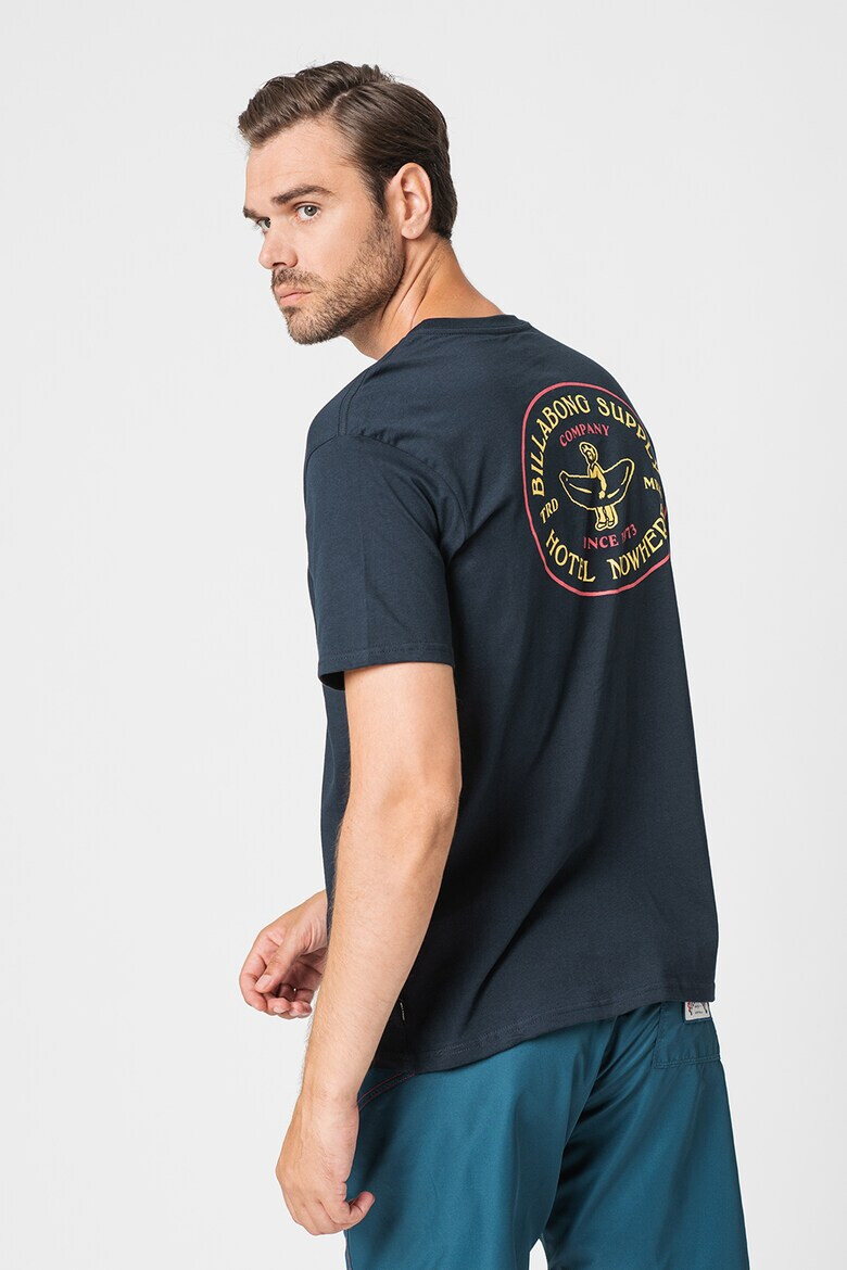 Billabong Tricou de bumbac cu imprimeu Hotel Nowhere - Pled.ro