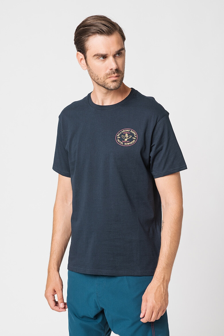 Billabong Tricou de bumbac cu imprimeu Hotel Nowhere - Pled.ro