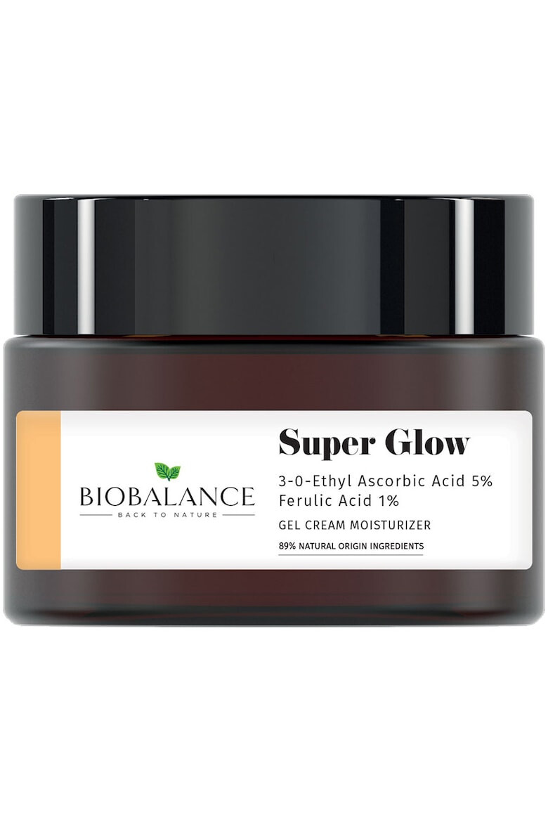 Bio Balance Super Glow Crema-gel iluminatoare cu Acid Ascorbic 5% + Acid Ferulic 1% antirid impotriva petelor pigmentare 50 ml - Pled.ro