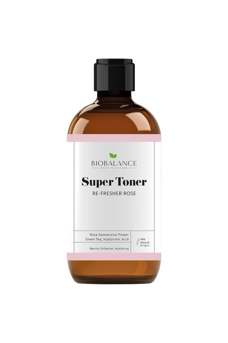 Bio Balance Super Toner Re-Fresher Rose Hidratant si Fortifiant pentru Toate Tipurile de Ten 250 ml - Pled.ro