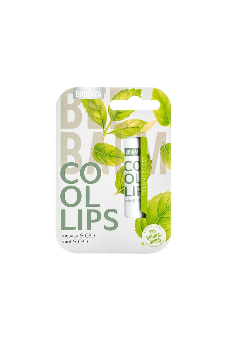 Biobaza Balsam natural pentru buze Cool Lips 45 g - Pled.ro