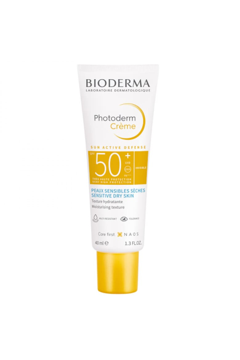 Bioderma Crema de fata cu protectie solara Photoderm SPF 50+ pentru ten sensibil 40 ml - Pled.ro