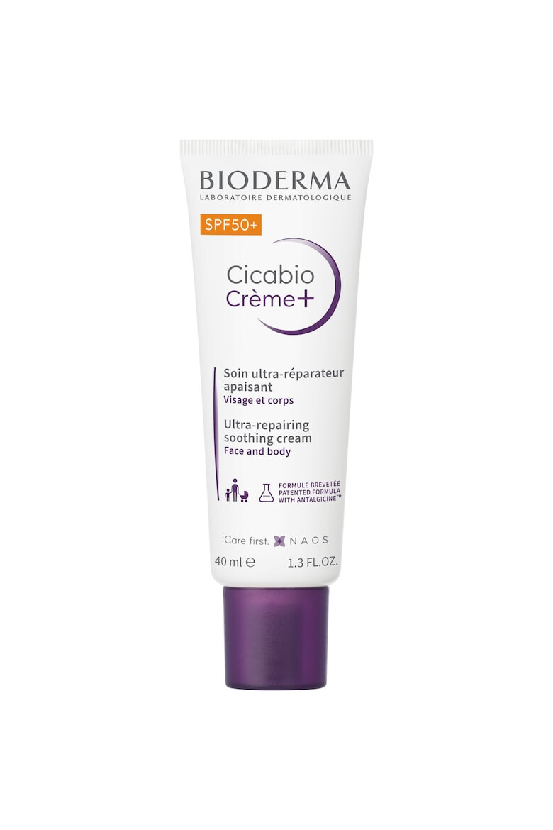 Bioderma Crema reparatoare Cicabio Crema+ SPF50+ 40 ml - Pled.ro