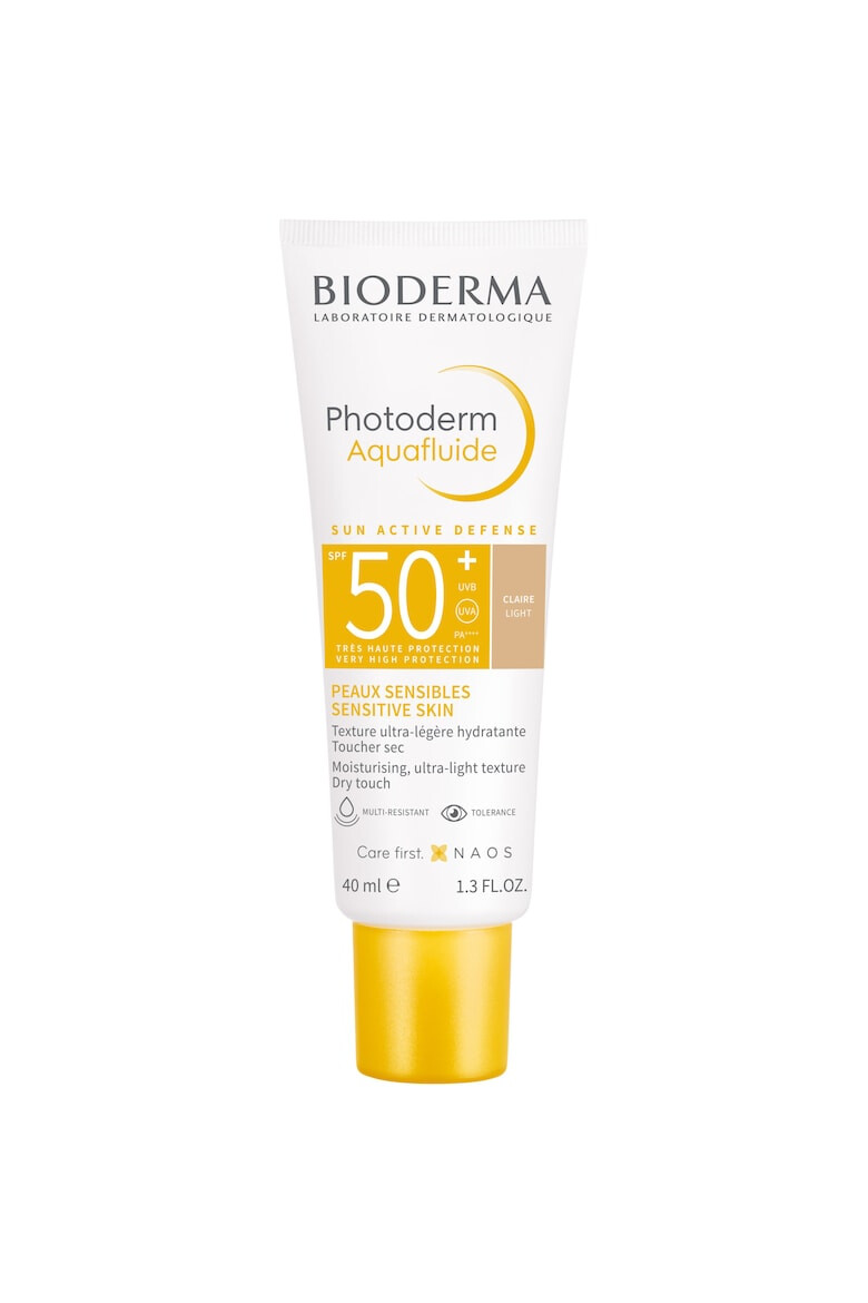 Bioderma Fluid cu protectie solara Photoderm SPF 50+ claire 40 ml - Pled.ro