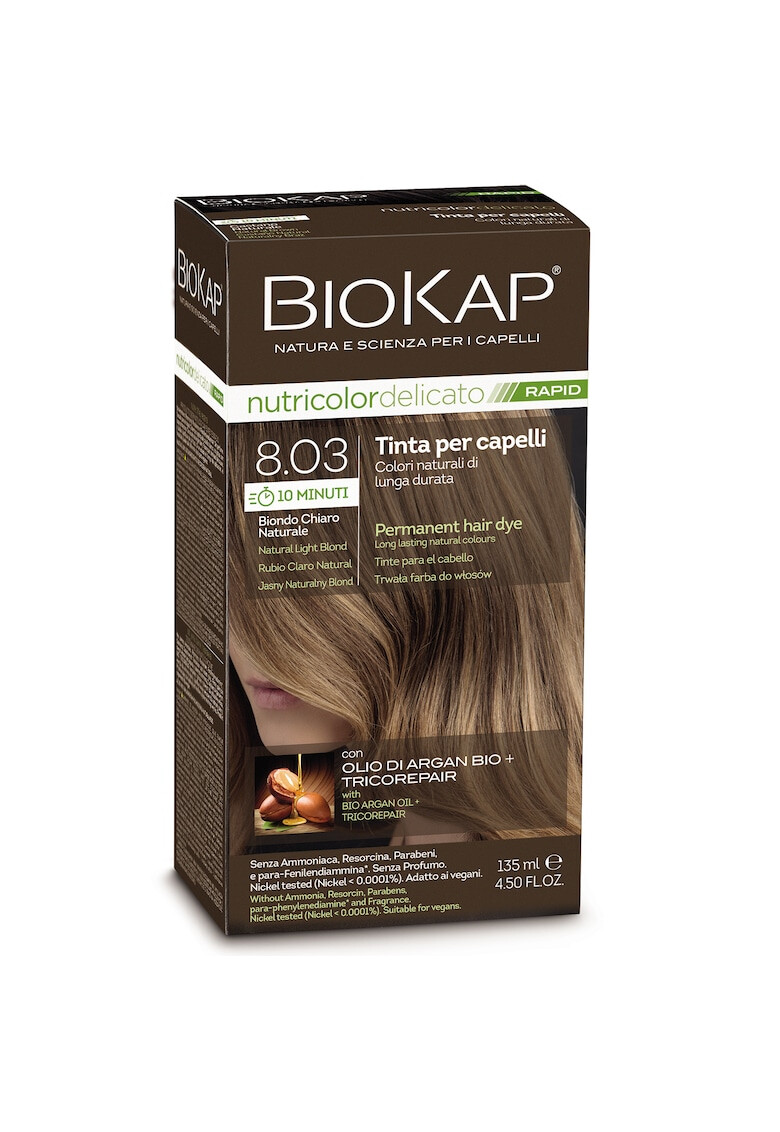 BIOKAP Vopsea par Nutricolor Delicato Rapid 135 ml - Pled.ro