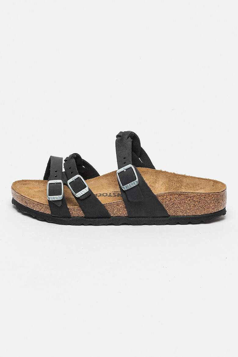 Birkenstock Pantofi din piele nabuc Franca - Pled.ro