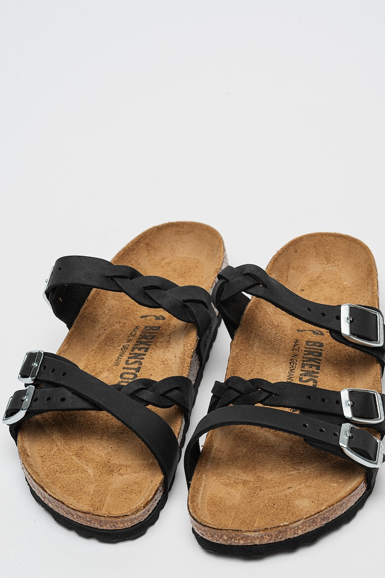 Birkenstock Pantofi din piele nabuc Franca - Pled.ro