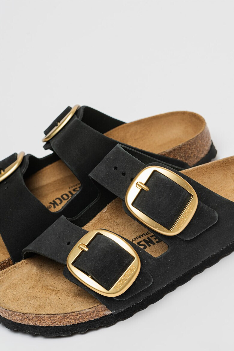 Birkenstock Papuci de piele - Pled.ro