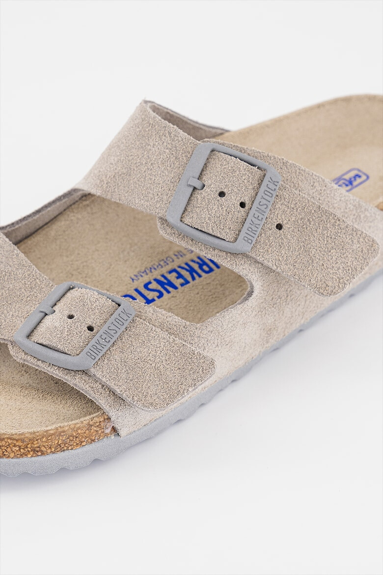 Birkenstock Papuci de piele intoarsa Arizona - Pled.ro